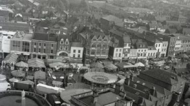 Aerial view of Boston Fair c1965, David Braithwaite Collection