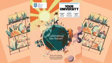 Photo of the YU magazine 2022 edition