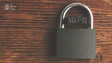 Picture of a lock that says "Access"