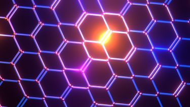 An illustration of graphene.