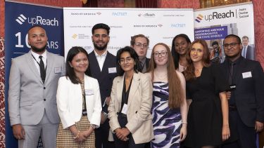 Fiza alongside the rest of the upReach Ten