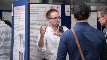Dr Andy Swift in conversation at Insigneo Showcase 2022