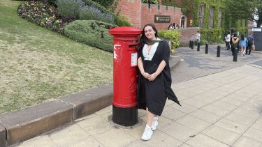 Photo of Sara Gohar after graduation