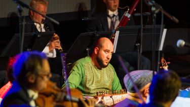 Afghanistan orchestra player