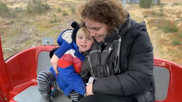 DLL ambassador Annie with her son