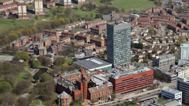 Sheffield from the air