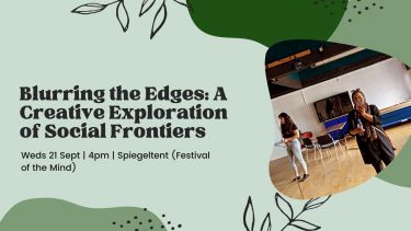 A phot of Blurring the Edges event