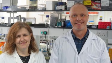 Professor Sarah Danson (left) and Dr Greg Wells