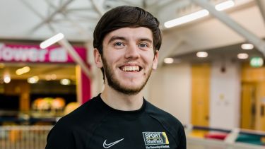 The University of Sheffield sport officer in the students' union 