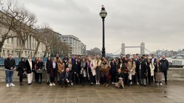 A photo of attendees of London City Connections 2022