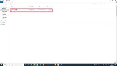 fonts downloaded to a downloads folder