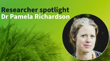 "Researcher spotlight: Dr Pamela Richardson" 