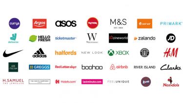 Graphic for brands available with Lifestyle voucher