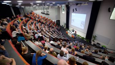 Helen Sharman Diamond lecture with a full audience
