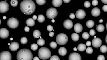 A microscope image of a High Entropy Alloy