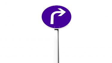 road sign