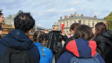 Second year Landscape Architecture students in Paris 