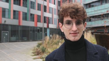 Scholarship student Aidan