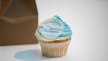 A photo of IDCMC 10th anniversary muffin