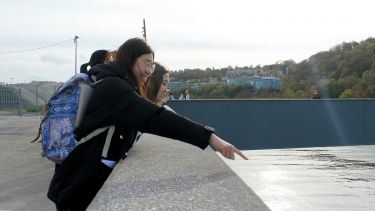 Second year Landscape Architecture students in Paris