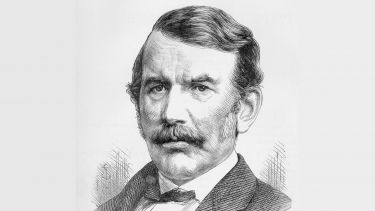 A drawing of David Livingstone