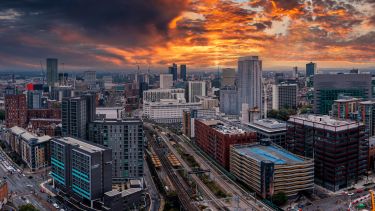 Manchester City Skyline