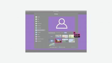 An image displaying the Zoom visual settings menu