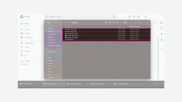 An image displaying the downloads folder