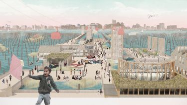 Student work from Studio Intergenerational Architecture
