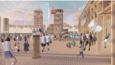 Student work from Studio Intergenerational Architecture