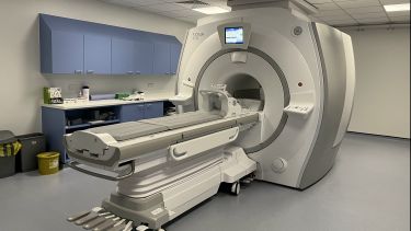 GE Healthcare Artist - a 1.5T MRI scanner - housed at the University of Sheffield MRI Unit