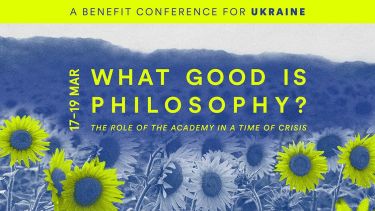 A poster for a benefit event for Ukraine