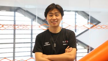 Stephen Lin in the Diamond
