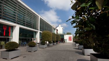 The Millennium Gallery Sheffield, from Arundel Gate