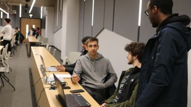 Students being tutored 