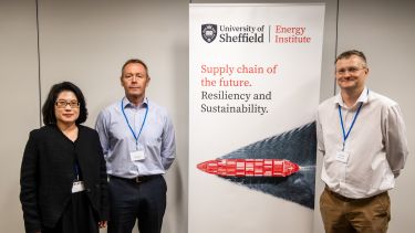 Professor Lenny Koh, Paul O'Rourke, and Peter Ralph. 