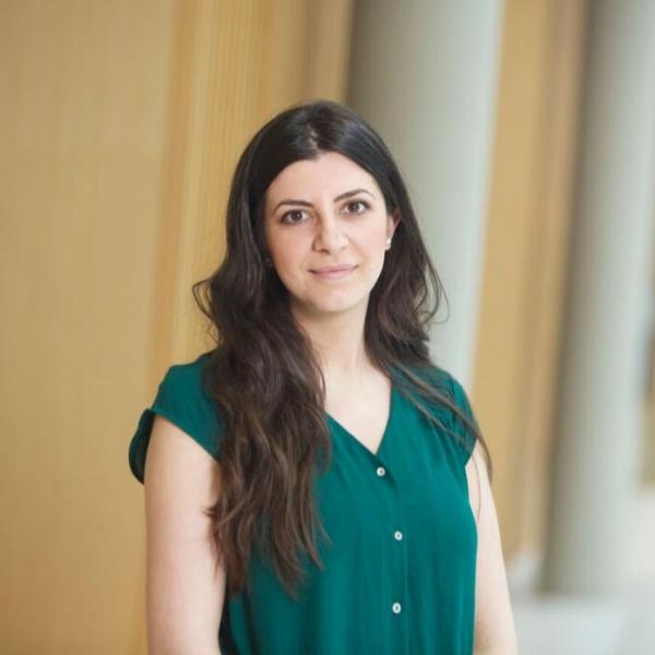 Profile picture of Dr Eleni Stathopoulou smiling at the camera