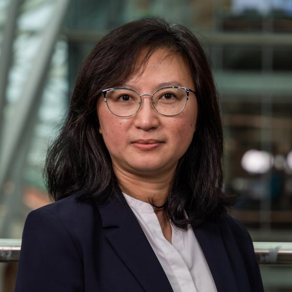 Profile picture of Dr Kang Lan Tee stands in the Engineering Heartspace