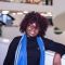 Student Thandiwe standing in the Diamond