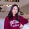 Student Phuong standing in the Diamond