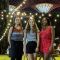 Clare and her friends at an event in Singapore