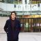 Journalism graduate Ben Cooper outside a BBC building