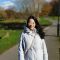 Photo of student Liz Qiao standing outside