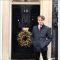 Politics graduate, Jack, is pictured stood outside of 10 Downing Street.