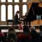 Pianist playing in firth hall