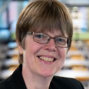 Interim Director of Library Services and University Librarian, Anna Clements
