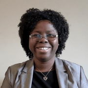 Portrait of Dr Bina Ogbebor