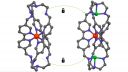 Two renderings of the Fe(II) bipyridine complex