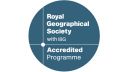 Accreditation logo of the Royal Geographical Society