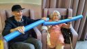 care home residents exercise